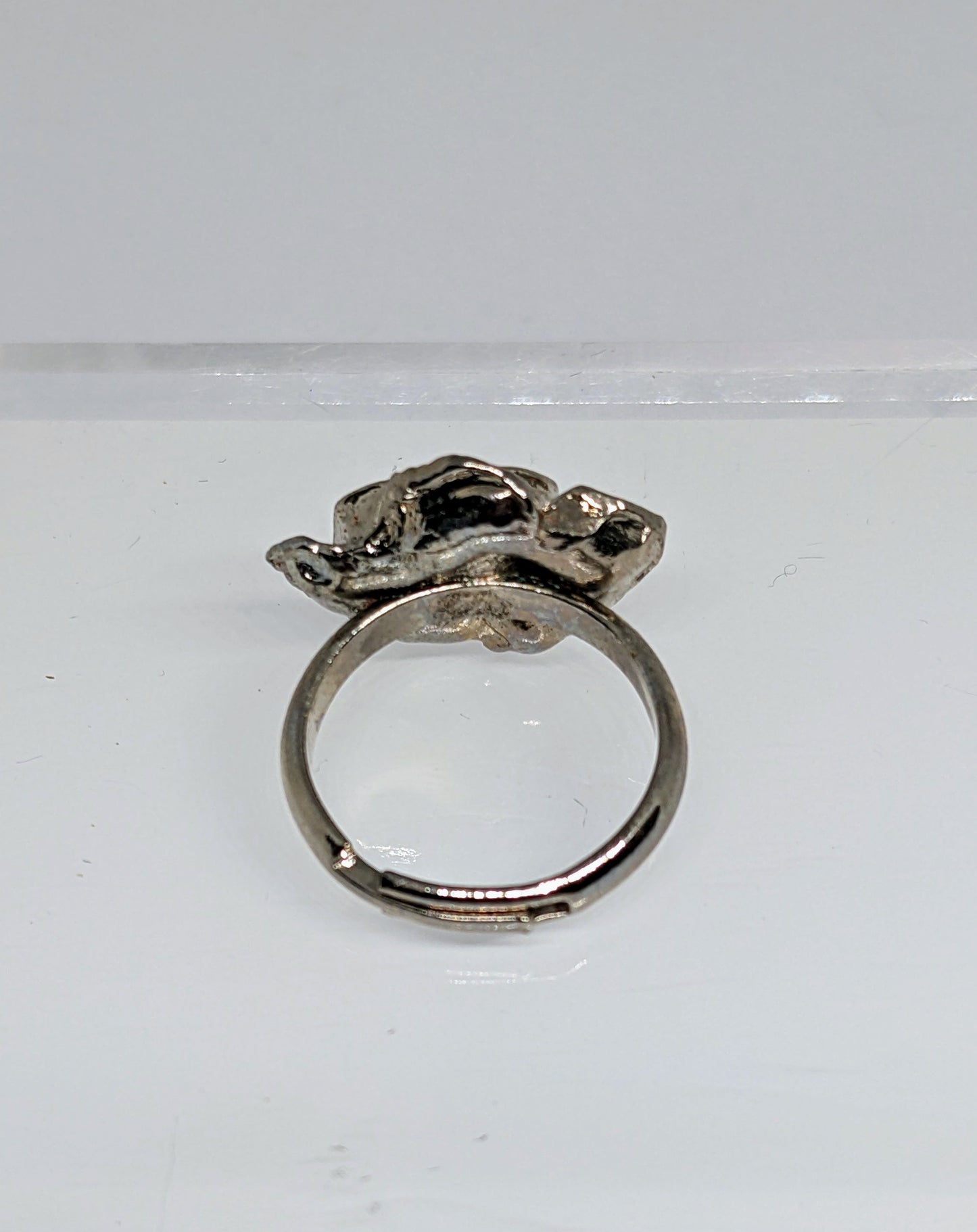 1950s rose adjustable ring