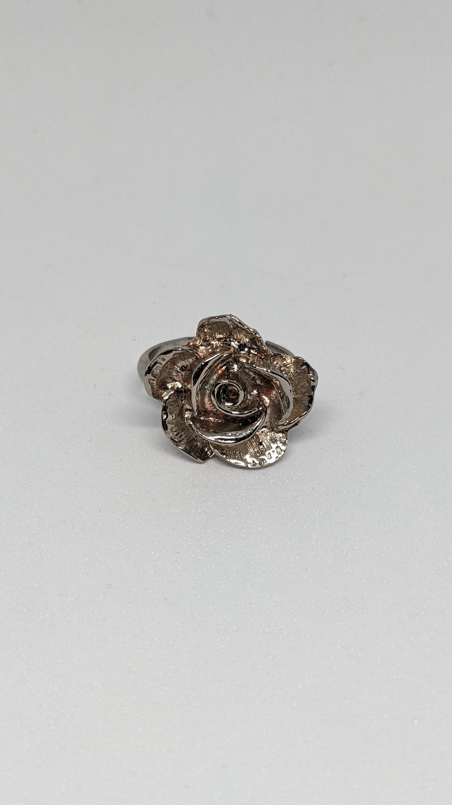 1950s rose adjustable ring