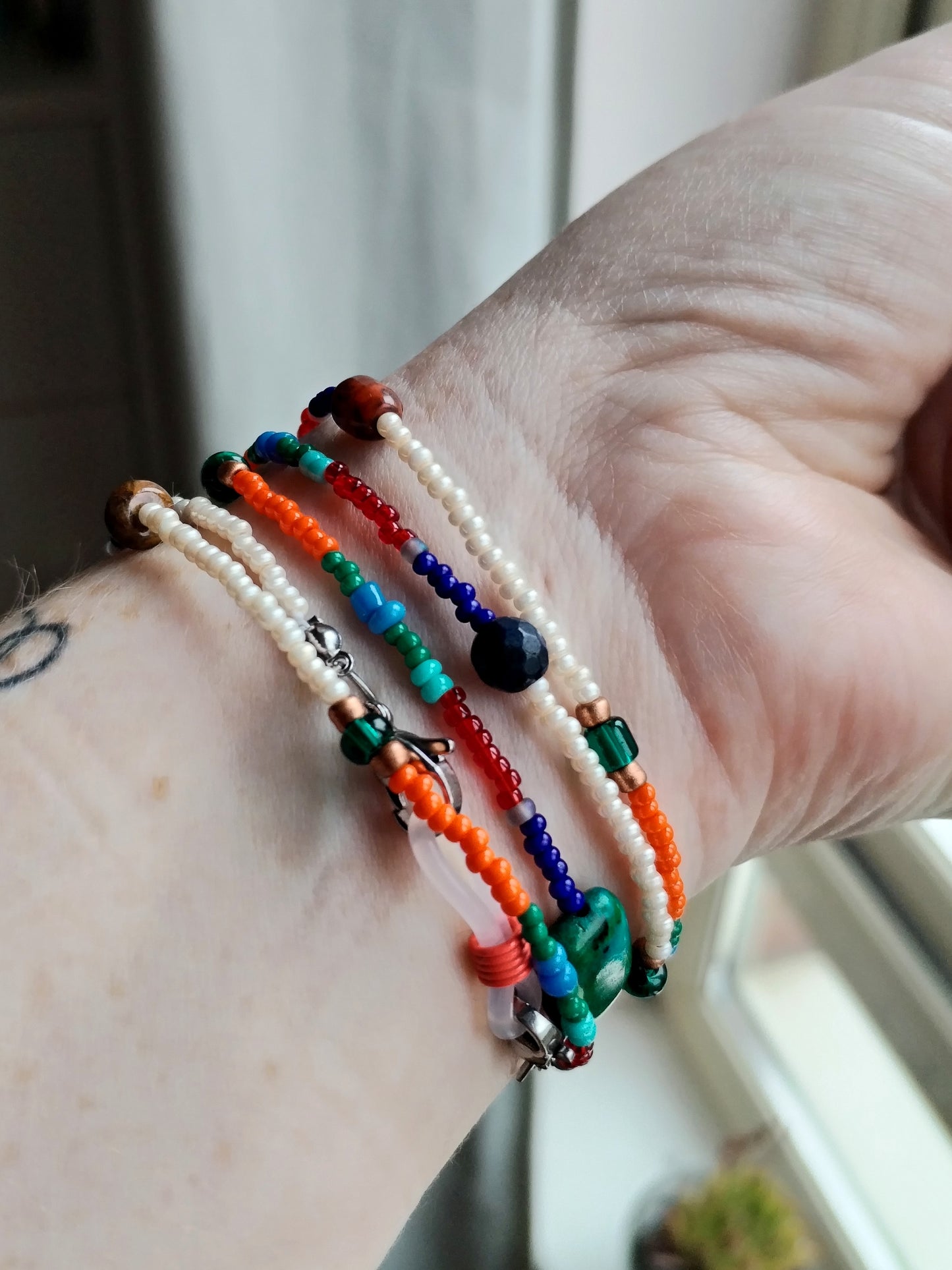 Multi wear glasses chain