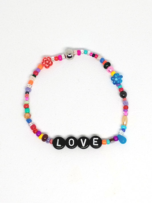 Dopamine word beaded bracelets