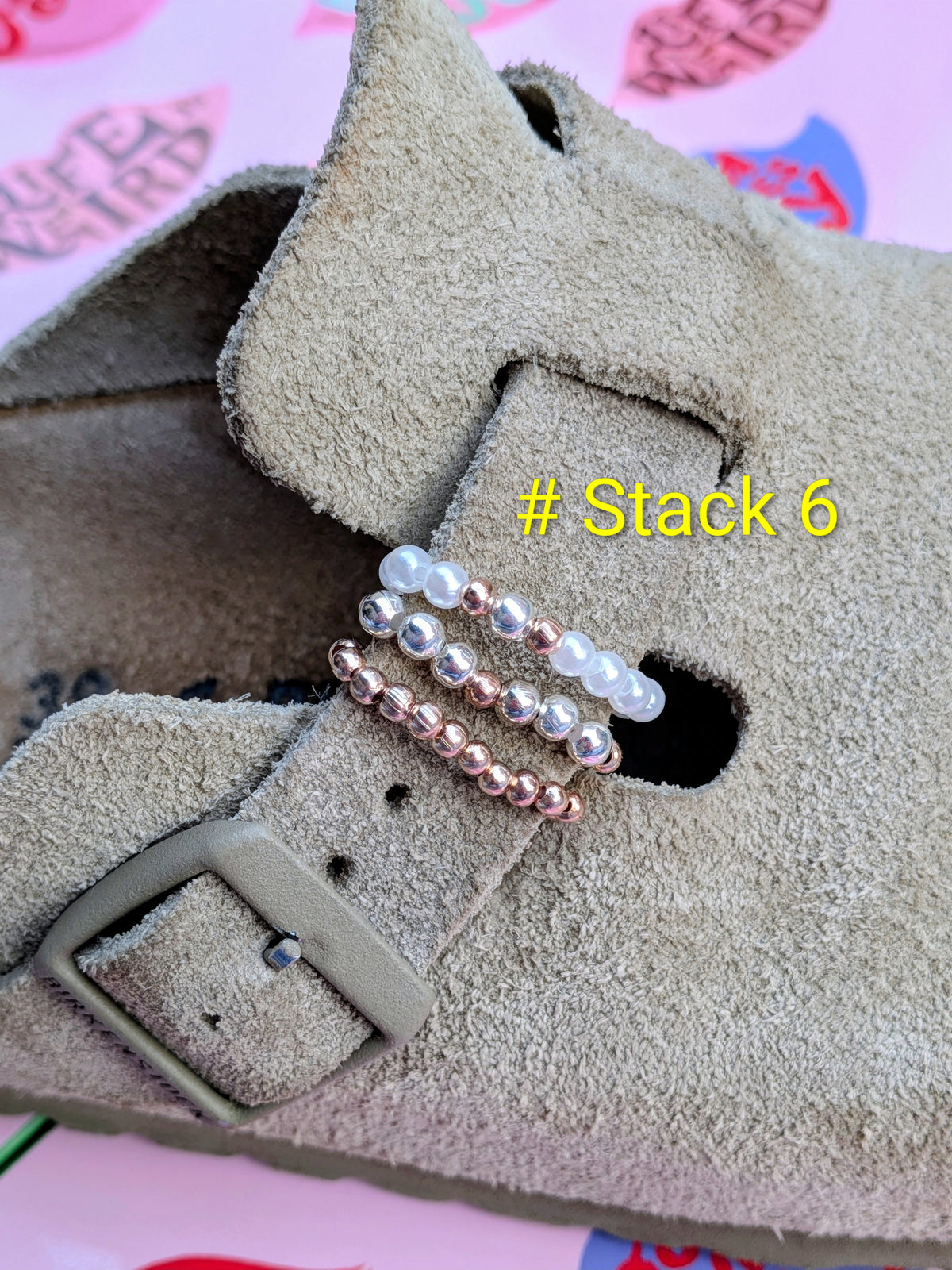 Birki bead stacks ✨💘