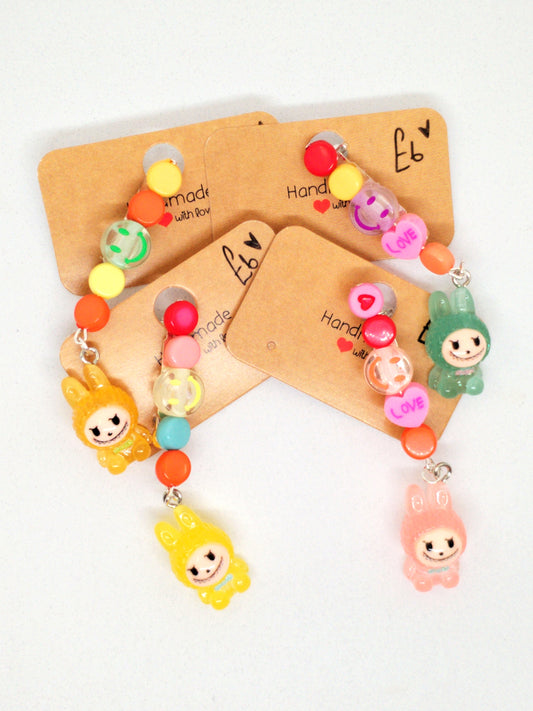 Labubu handmade beaded brooches