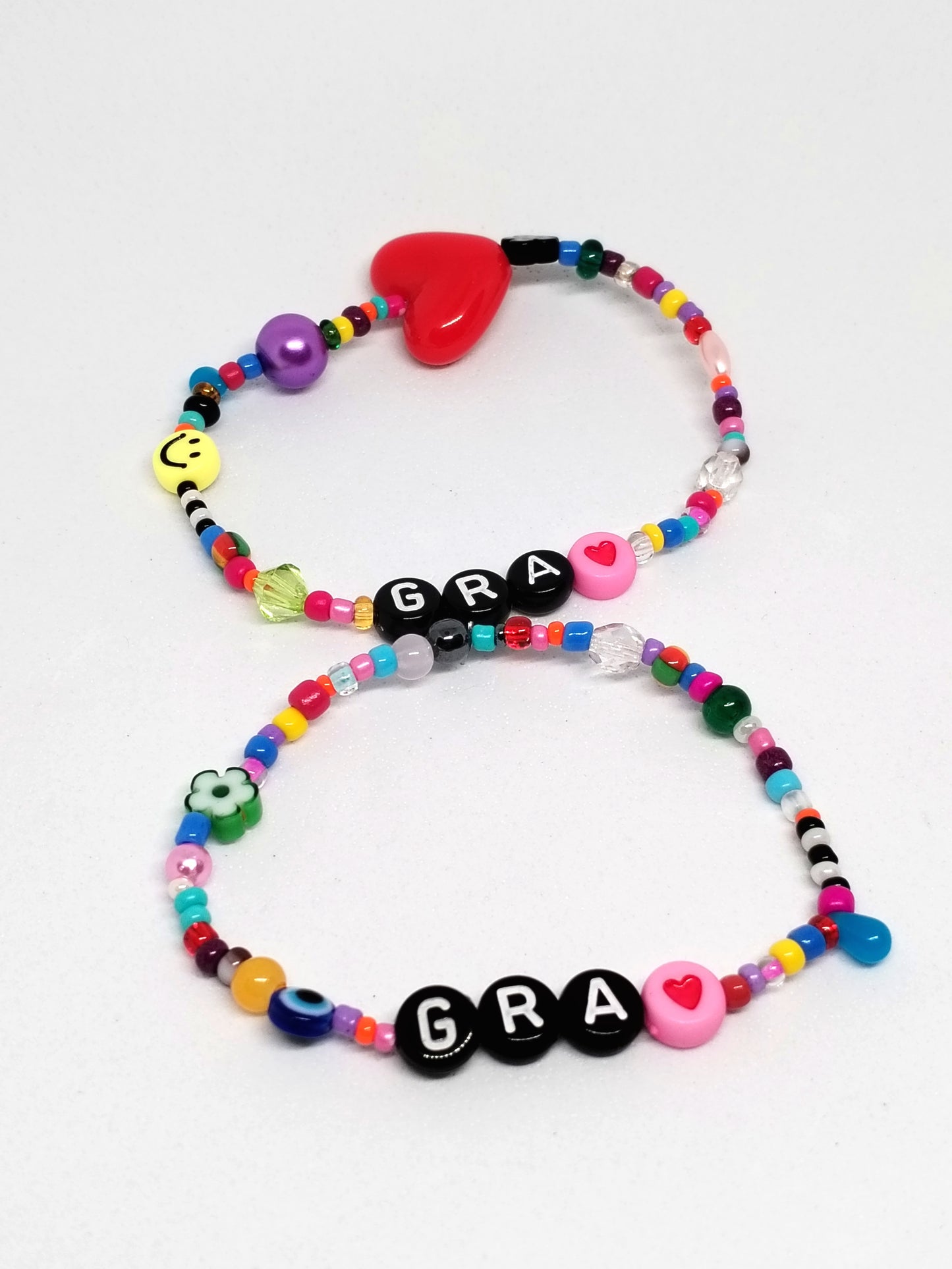 Dopamine word beaded bracelets